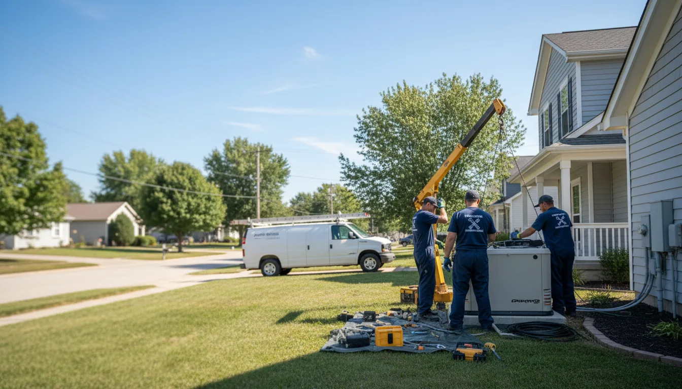 Generator Installation in Pendleton, IN near me